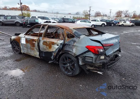 2023 Honda Civic Si Sedan из США, поврежденный, VIN 2HGFE1E56PH471468